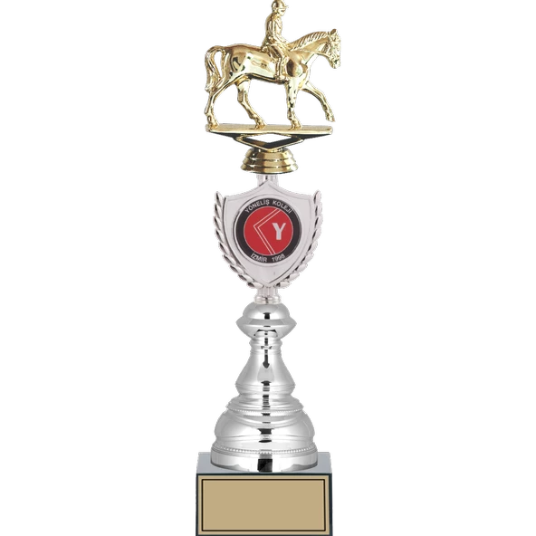 ODAK KUPA - Figürlü Kupalar - At / Binici Figürlü Kupalar FG-035 B - 39 cm ürün görseli 1