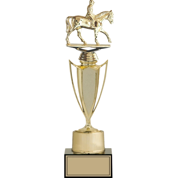 ODAK KUPA - Figürlü Kupalar - At / Binici Figürlü Kupalar FG-040 B - 36 cm ürün görseli 1