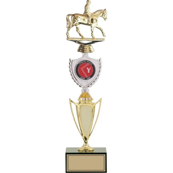 ODAK KUPA - Figürlü Kupalar - At / Binici Figürlü Kupalar FG-042 C - 41 cm ürün görseli 1