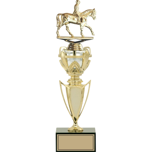ODAK KUPA - Figürlü Kupalar - At / Binici Figürlü Kupalar FG-044 C - 37 cm ürün görseli 1