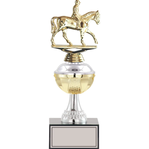 ODAK KUPA - Figürlü Kupalar - At / Binici Figürlü Kupalar FG-045 C - 30 cm ürün görseli 1