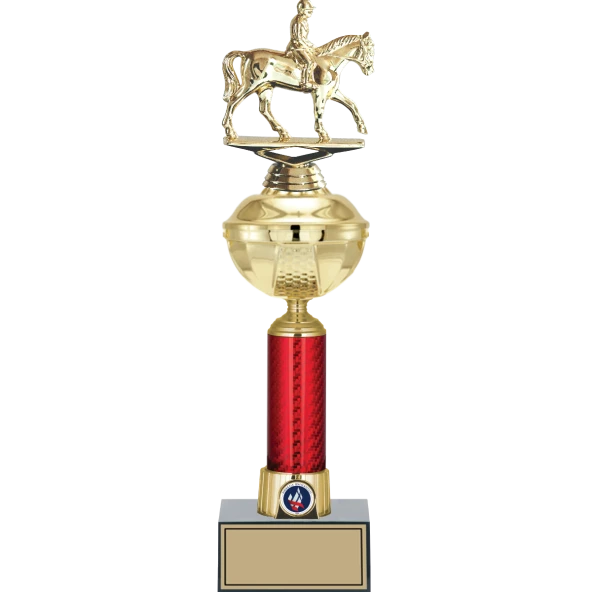 ODAK KUPA - Figürlü Kupalar - At / Binici Figürlü Kupalar FG-053 B - 42 cm ürün görseli 1