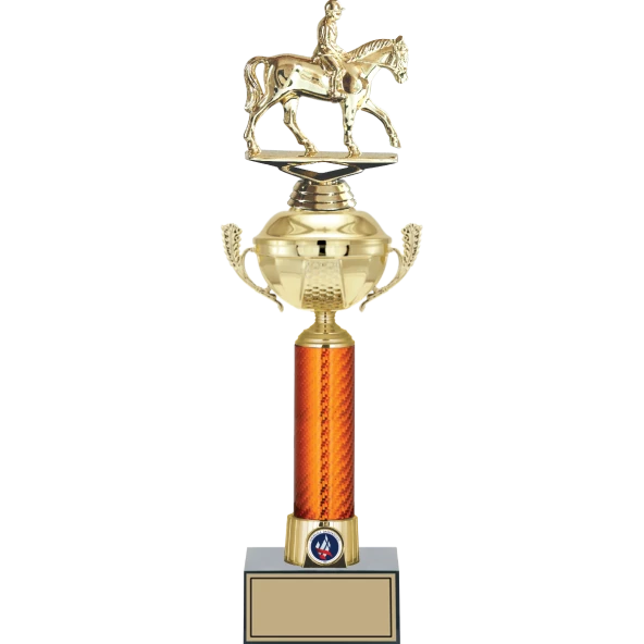 ODAK KUPA - Figürlü Kupalar - At / Binici Figürlü Kupalar FG-056 A - 45 cm ürün görseli 1