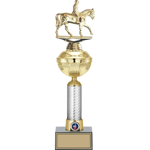 ODAK KUPA - Figürlü Kupalar - At / Binici Figürlü Kupalar FG-057 B - 42 cm ürün görseli 1