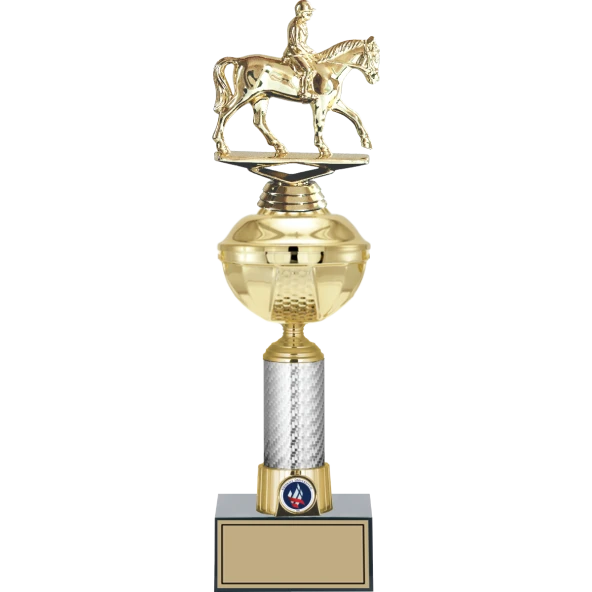 ODAK KUPA - Figürlü Kupalar - At / Binici Figürlü Kupalar FG-057 C - 40 cm ürün görseli 1