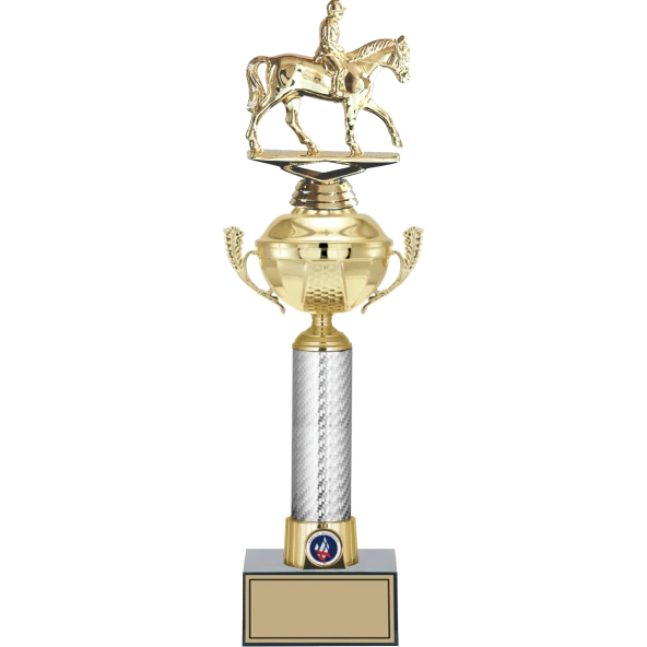 ODAK KUPA - Figürlü Kupalar - At / Binici Figürlü Kupalar FG-058 A - 45 cm ürün görseli 1