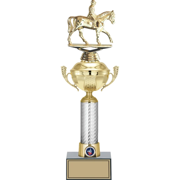 ODAK KUPA - Figürlü Kupalar - At / Binici Figürlü Kupalar FG-058 B - 42 cm ürün görseli 1
