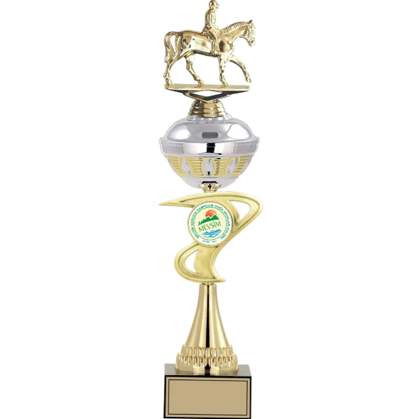 ODAK KUPA - Figürlü Kupalar - At / Binici Figürlü Kupalar FG-065 A - 48 cm ürün görseli 1