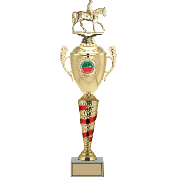 ODAK KUPA - Figürlü Kupalar - At / Binici Figürlü Kupalar FG-082 B - 58 cm ürün görseli 1