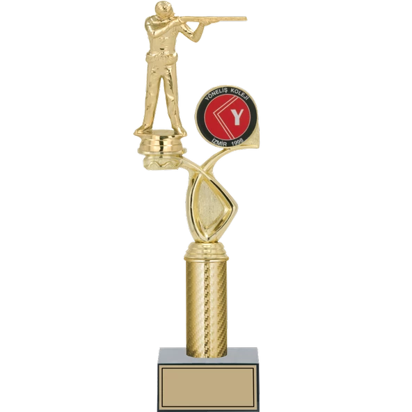 ODAK KUPA - Figürlü Kupalar - Atıcı Figürlü Kupalar FG-015 B - 37 cm ürün görseli 1