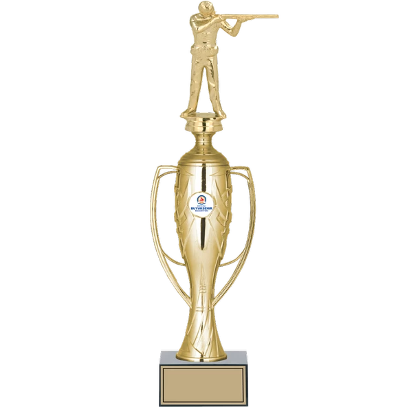ODAK KUPA - Figürlü Kupalar - Atıcı Figürlü Kupalar FG-026 B - 42 cm ürün görseli 1
