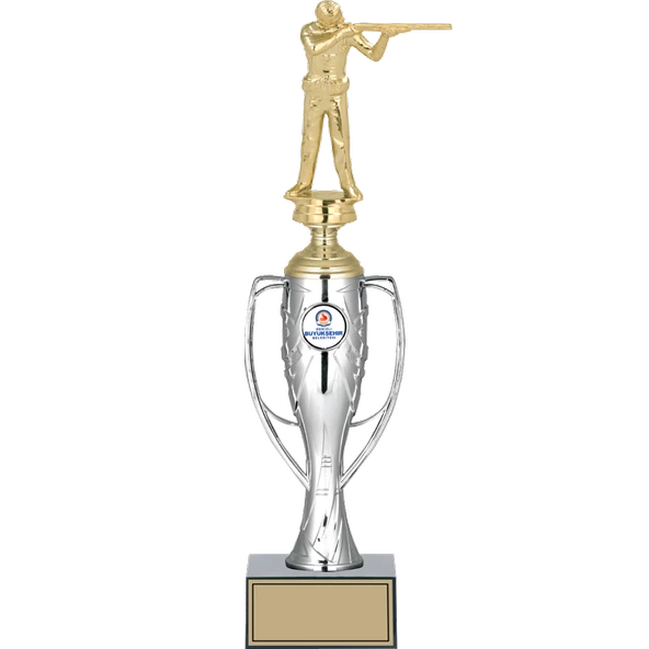 ODAK KUPA - Figürlü Kupalar - Atıcı Figürlü Kupalar FG-025 B - 38 cm ürün görseli 1
