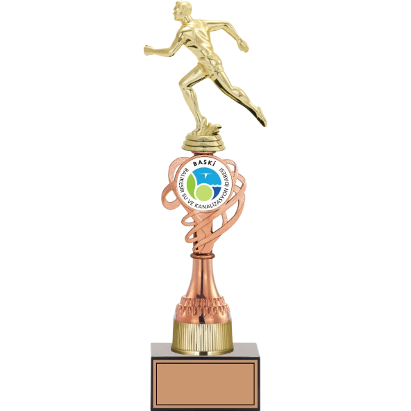 ODAK KUPA - Figürlü Kupalar - Atletizm Erkek Figürlü Kupalar FG-036 C - 38 cm ürün görseli 1