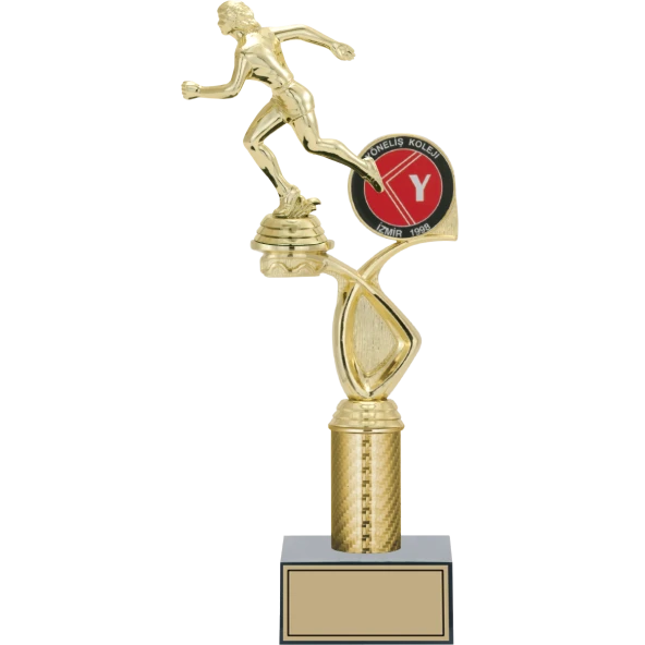 ODAK KUPA - Figürlü Kupalar - Atletizm Kadın Figürlü Kupalar FG-015 C - 35 cm ürün görseli 1