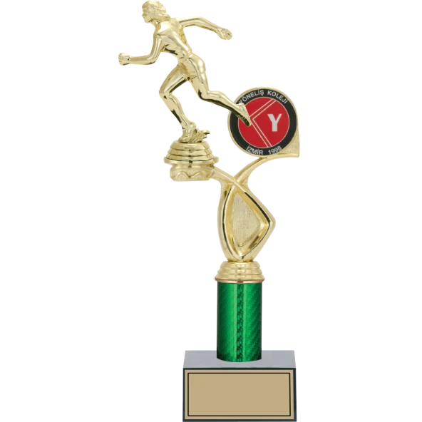 ODAK KUPA - Figürlü Kupalar - Atletizm Kadın Figürlü Kupalar FG-018 C - 35 cm ürün görseli 1