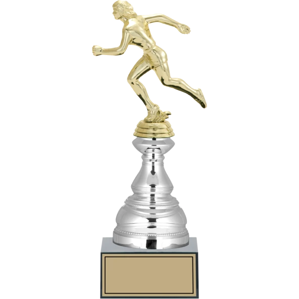 ODAK KUPA - Figürlü Kupalar - Atletizm Kadın Figürlü Kupalar FG-024 B - 31 cm ürün görseli 1
