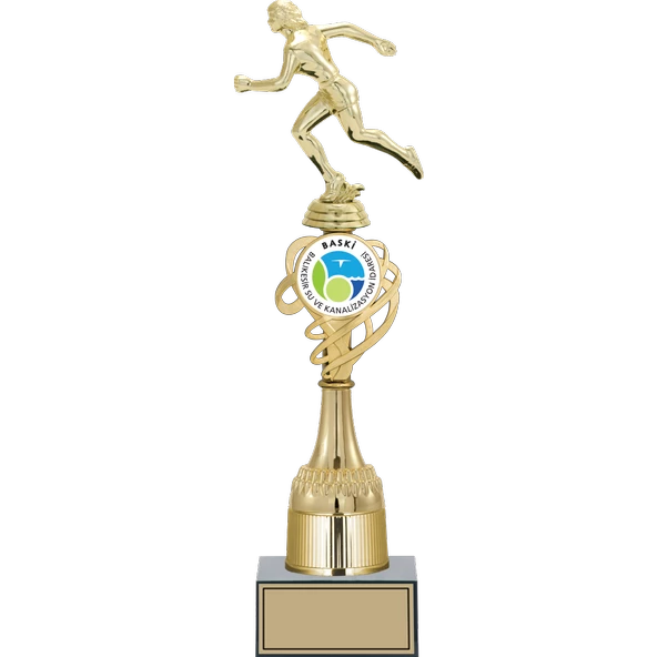 ODAK KUPA - Figürlü Kupalar - Atletizm Kadın Figürlü Kupalar FG-033 B - 41 cm ürün görseli 1