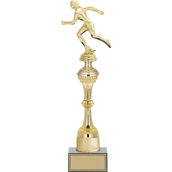 ODAK KUPA - Figürlü Kupalar - Atletizm Kadın Figürlü Kupalar FG-031 B - 43 cm ürün görseli 1