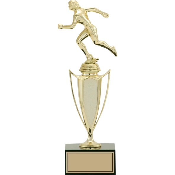 ODAK KUPA - Figürlü Kupalar - Atletizm Kadın Figürlü Kupalar FG-039 B - 34 cm ürün görseli 1