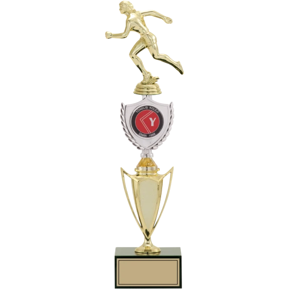 ODAK KUPA - Figürlü Kupalar - Atletizm Kadın Figürlü Kupalar FG-042 C - 43 cm ürün görseli 1