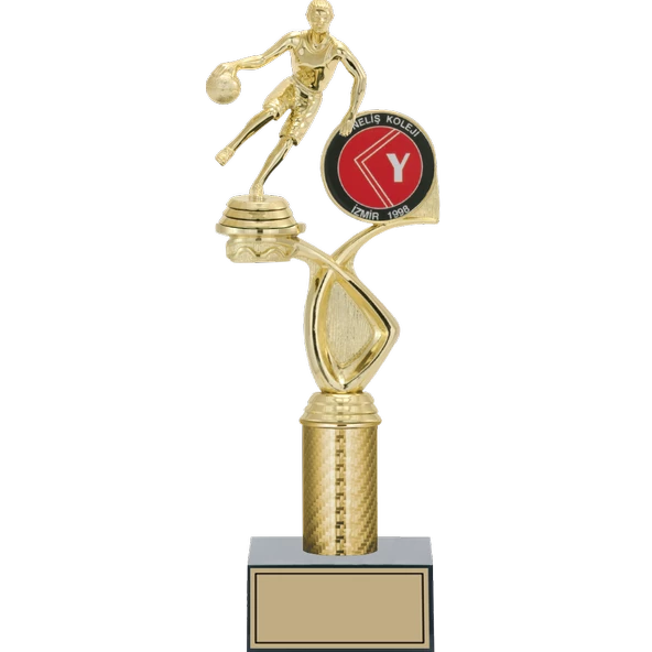 ODAK KUPA - Figürlü Kupalar - Basketbol Kadın Figürlü Kupalar FG-015 C - 34 cm ürün görseli 1