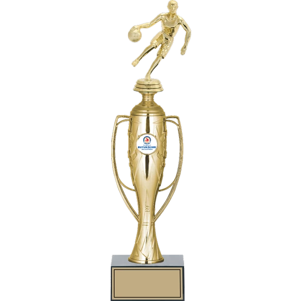 ODAK KUPA - Figürlü Kupalar - Basketbol Kadın Figürlü Kupalar FG-026 C - 38 cm ürün görseli 1