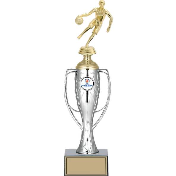 ODAK KUPA - Figürlü Kupalar - Basketbol Kadın Figürlü Kupalar FG-025 B - 36 cm ürün görseli 1