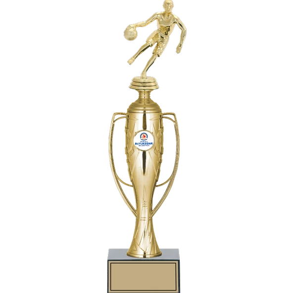 ODAK KUPA - Figürlü Kupalar - Basketbol Kadın Figürlü Kupalar FG-025 A - 36 cm ürün görseli 1