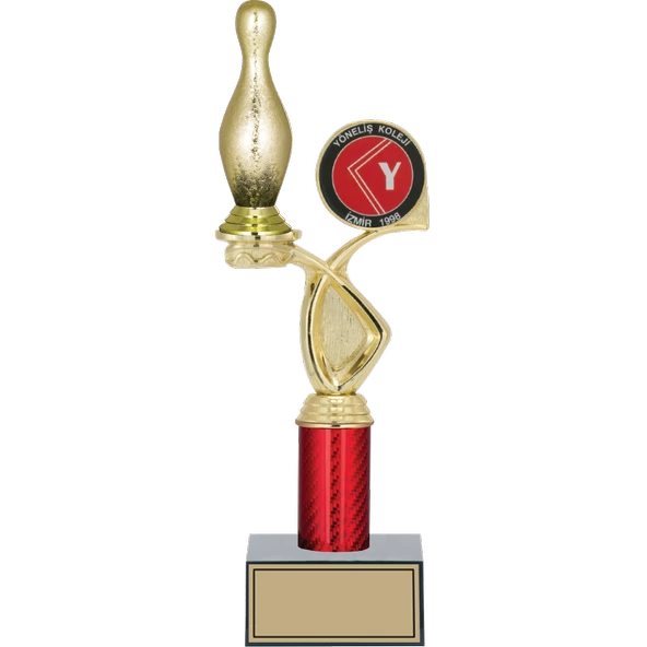 ODAK KUPA - Figürlü Kupalar - Bowling / Pin Figürlü Kupalar FG-016 C - 35 cm ürün görseli 1