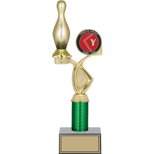 ODAK KUPA - Figürlü Kupalar - Bowling / Pin Figürlü Kupalar FG-018 C - 35 cm ürün görseli 1