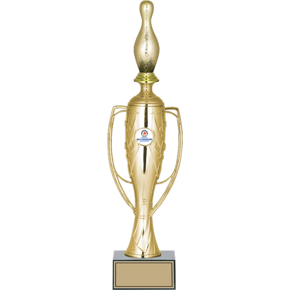 ODAK KUPA - Figürlü Kupalar - Bowling / Pin Figürlü Kupalar FG-026 A - 44 cm ürün görseli 1
