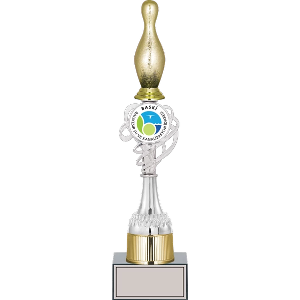 ODAK KUPA - Figürlü Kupalar - Bowling / Pin Figürlü Kupalar FG-036 B - 40 cm ürün görseli 1