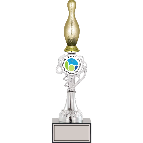 ODAK KUPA - Figürlü Kupalar - Bowling / Pin Figürlü Kupalar FG-034 B - 36 cm ürün görseli 1