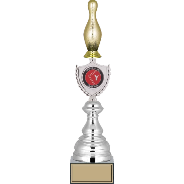 ODAK KUPA - Figürlü Kupalar - Bowling / Pin Figürlü Kupalar FG-035 A - 42 cm ürün görseli 1
