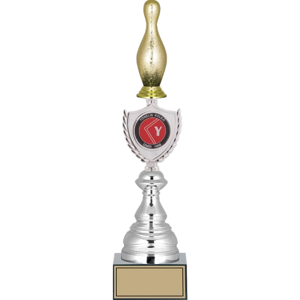 ODAK KUPA - Figürlü Kupalar - Bowling / Pin Figürlü Kupalar FG-035 B - 41 cm ürün görseli 1