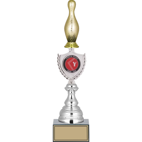 ODAK KUPA - Figürlü Kupalar - Bowling / Pin Figürlü Kupalar FG-035 C - 39 cm ürün görseli 1