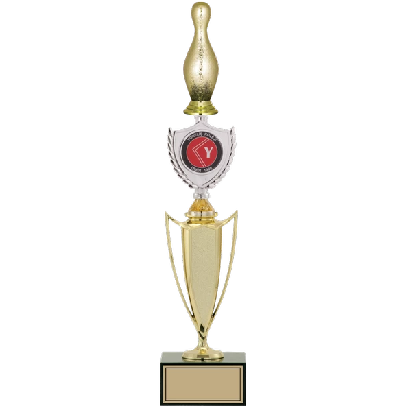 ODAK KUPA - Figürlü Kupalar - Bowling / Pin Figürlü Kupalar FG-042 A - 47 cm ürün görseli 1