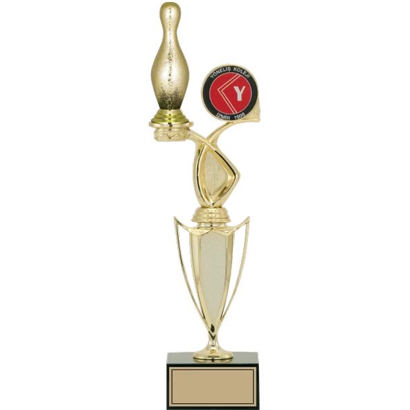 ODAK KUPA - Figürlü Kupalar - Bowling / Pin Figürlü Kupalar FG-043 B - 43 cm ürün görseli 1