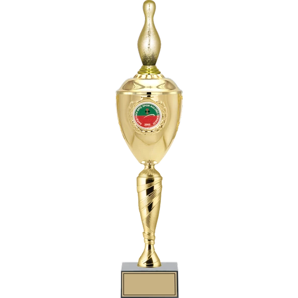 ODAK KUPA - Figürlü Kupalar - Bowling / Pin Figürlü Kupalar FG-081 C - 55 cm ürün görseli 1