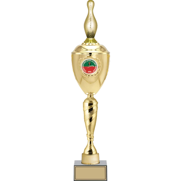 ODAK KUPA - Figürlü Kupalar - Bowling / Pin Figürlü Kupalar FG-083 C - 58 cm ürün görseli 1