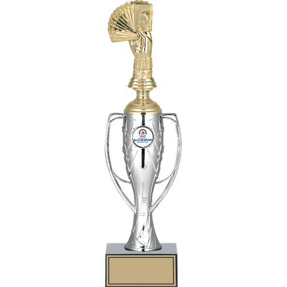 ODAK KUPA - Figürlü Kupalar - Briç Figürlü Kupalar FG-025 B - 36 cm ürün görseli 1