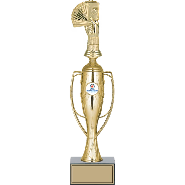 ODAK KUPA - Figürlü Kupalar - Briç Figürlü Kupalar FG-026 C - 38 cm ürün görseli 1