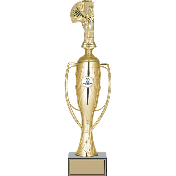 ODAK KUPA - Figürlü Kupalar - Briç Figürlü Kupalar FG-026 A - 43 cm ürün görseli 1