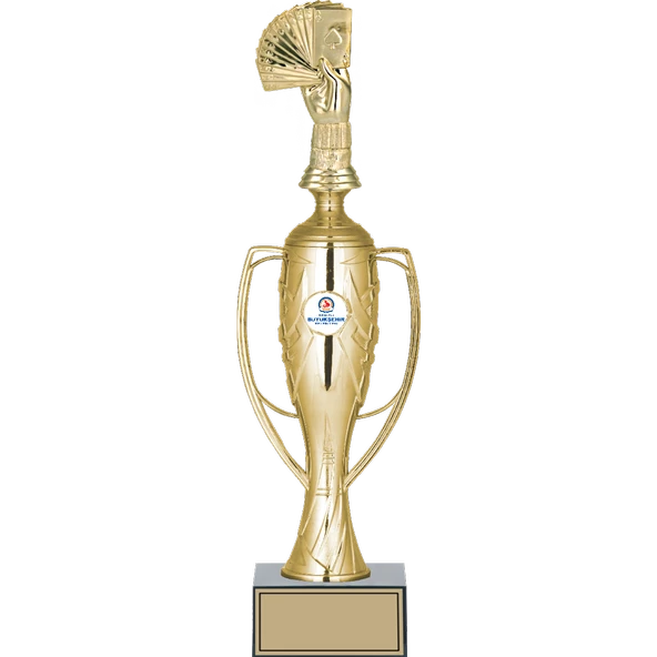 ODAK KUPA - Figürlü Kupalar - Briç Figürlü Kupalar FG-026 B - 40 cm ürün görseli 1