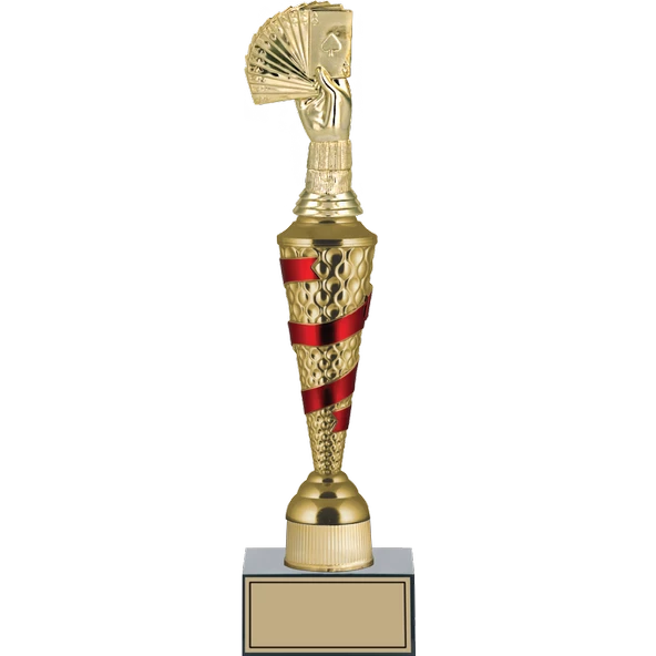 ODAK KUPA - Figürlü Kupalar - Briç Figürlü Kupalar FG-028 C - 40 cm ürün görseli 1