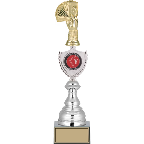 ODAK KUPA - Figürlü Kupalar - Briç Figürlü Kupalar FG-035 B - 39 cm ürün görseli 1