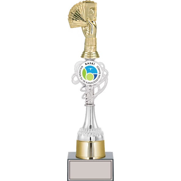 ODAK KUPA - Figürlü Kupalar - Briç Figürlü Kupalar FG-036 B - 39 cm ürün görseli 1