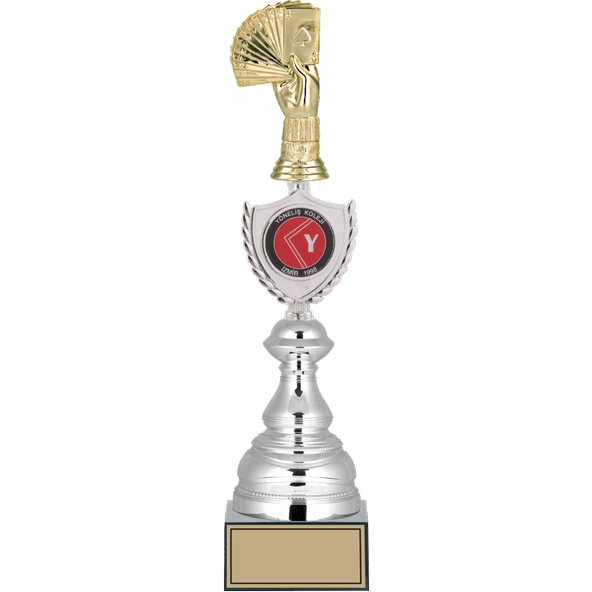 ODAK KUPA - Figürlü Kupalar - Briç Figürlü Kupalar FG-035 A - 41 cm ürün görseli 1