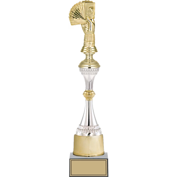 ODAK KUPA - Figürlü Kupalar - Briç Figürlü Kupalar FG-032 A - 44 cm ürün görseli 1