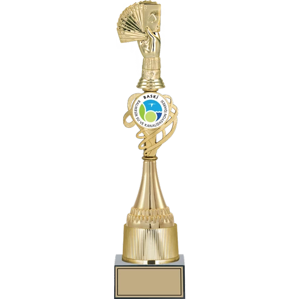 ODAK KUPA - Figürlü Kupalar - Briç Figürlü Kupalar FG-036 A - 42 cm ürün görseli 1